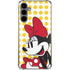 Disney Minnie Mouse Profile Yellow Dots Galaxy S24 Plus Clear Case